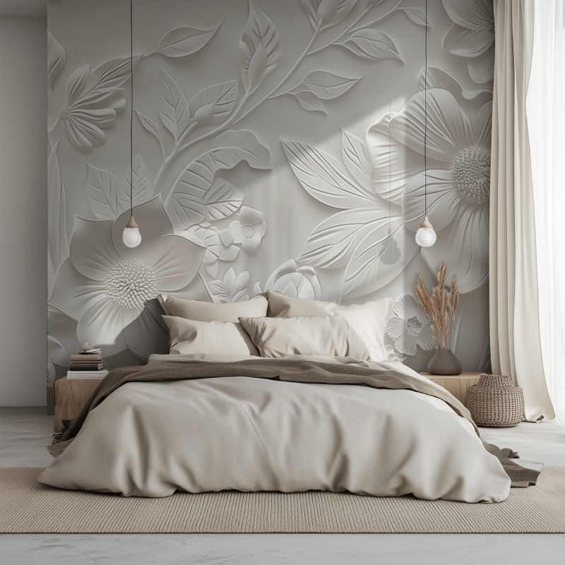 Panoramic Flower Wallpaper