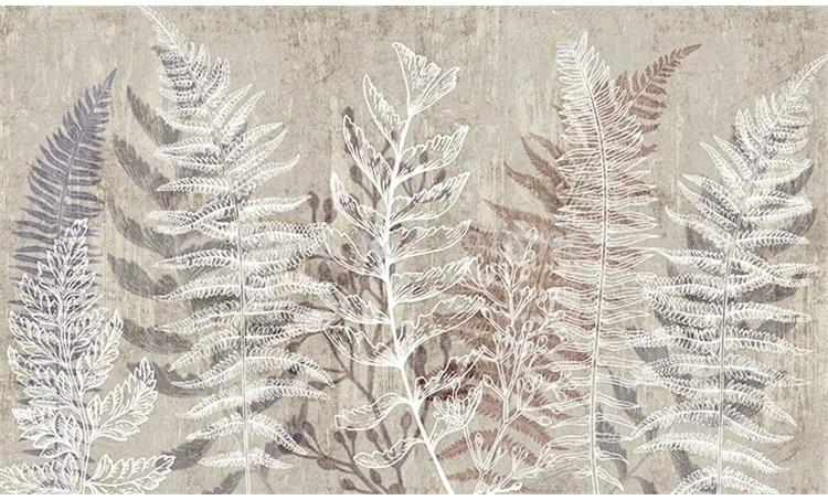 Papier Peint Nature Beige