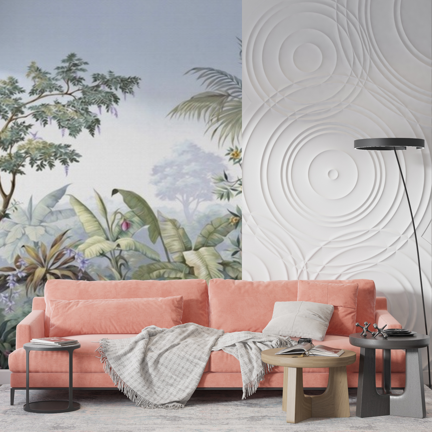 Jungle natuur behang