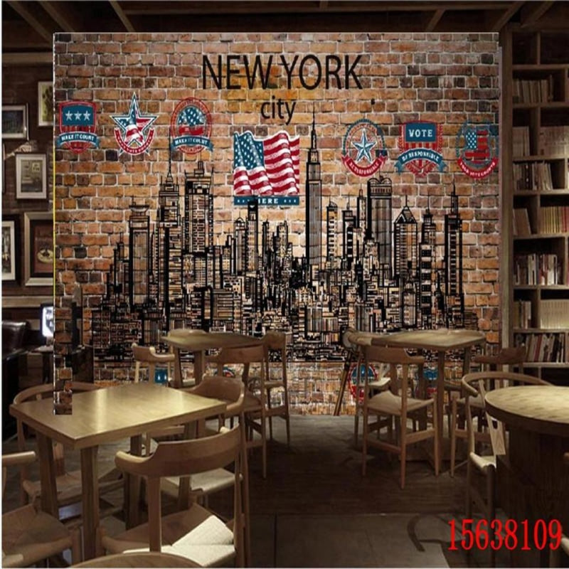 Papier Peint New York Brique