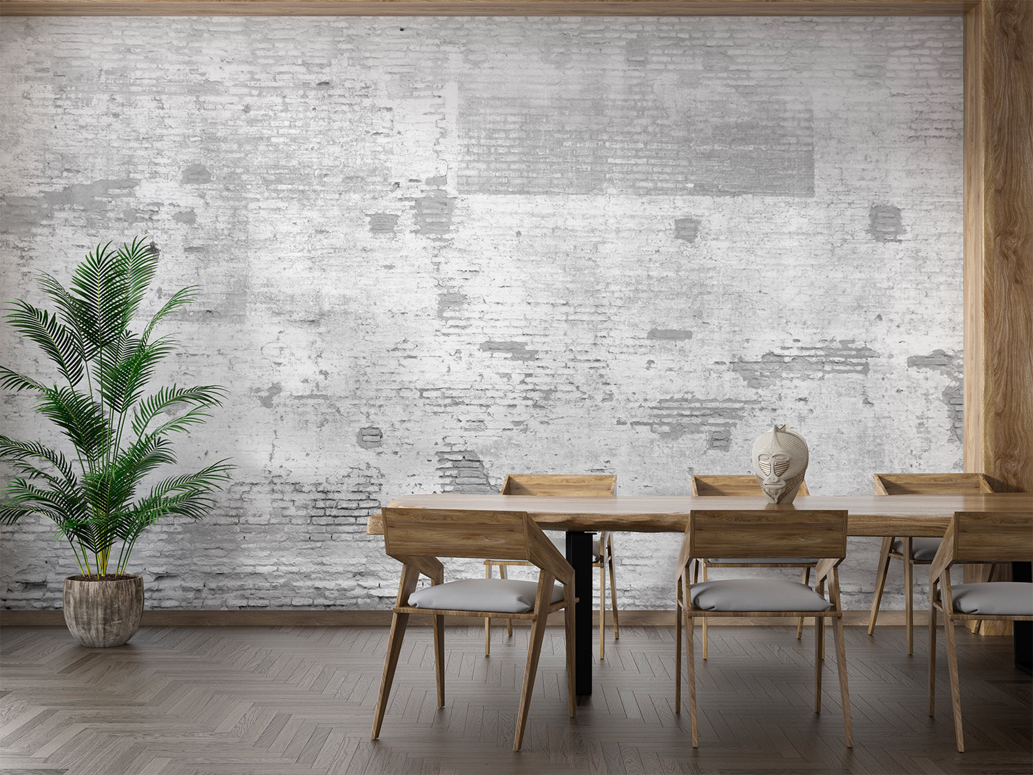Papier Peint Brique 3D Trompe L’Oeil