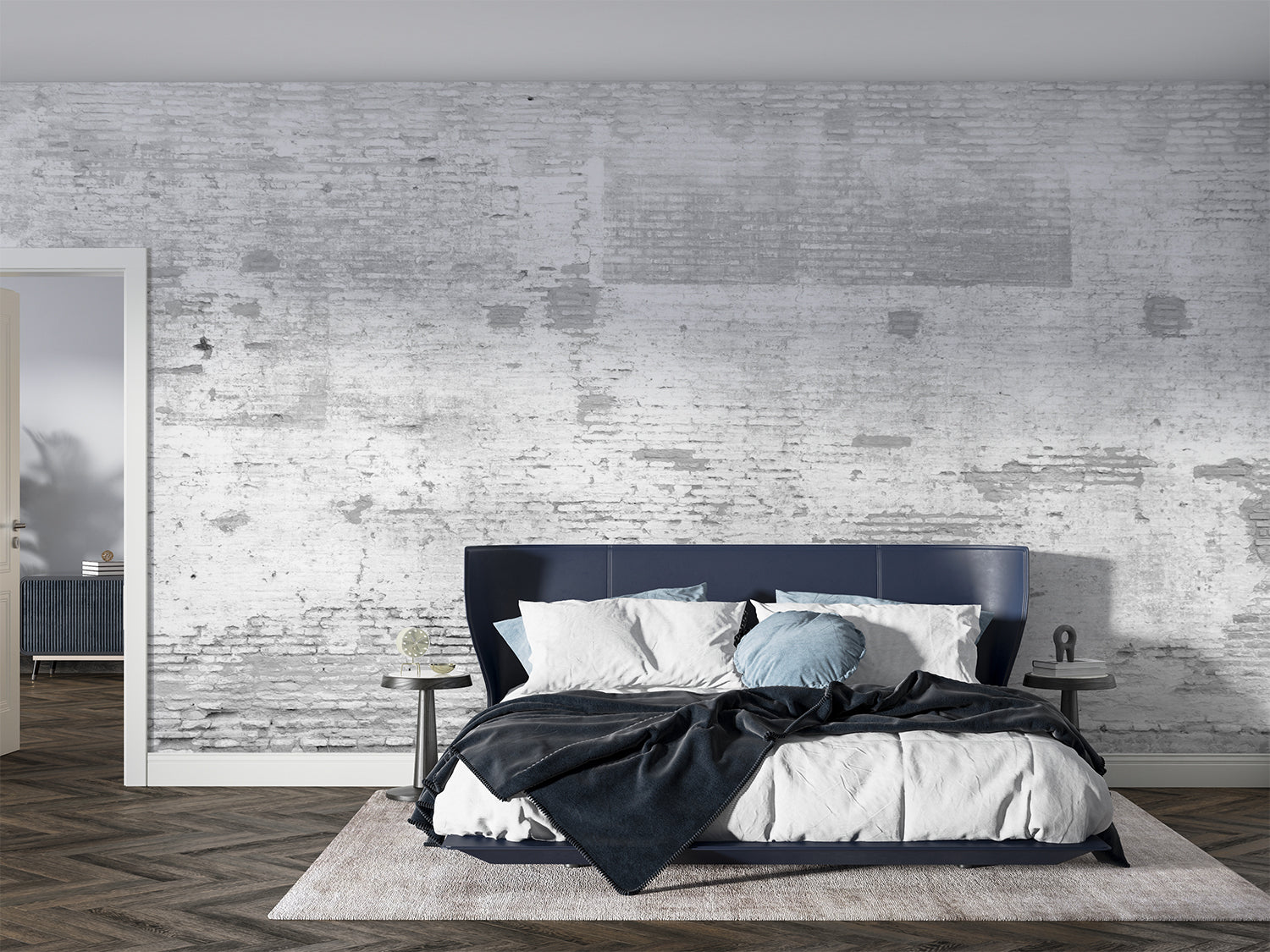 Papier Peint Brique 3D Trompe L’Oeil