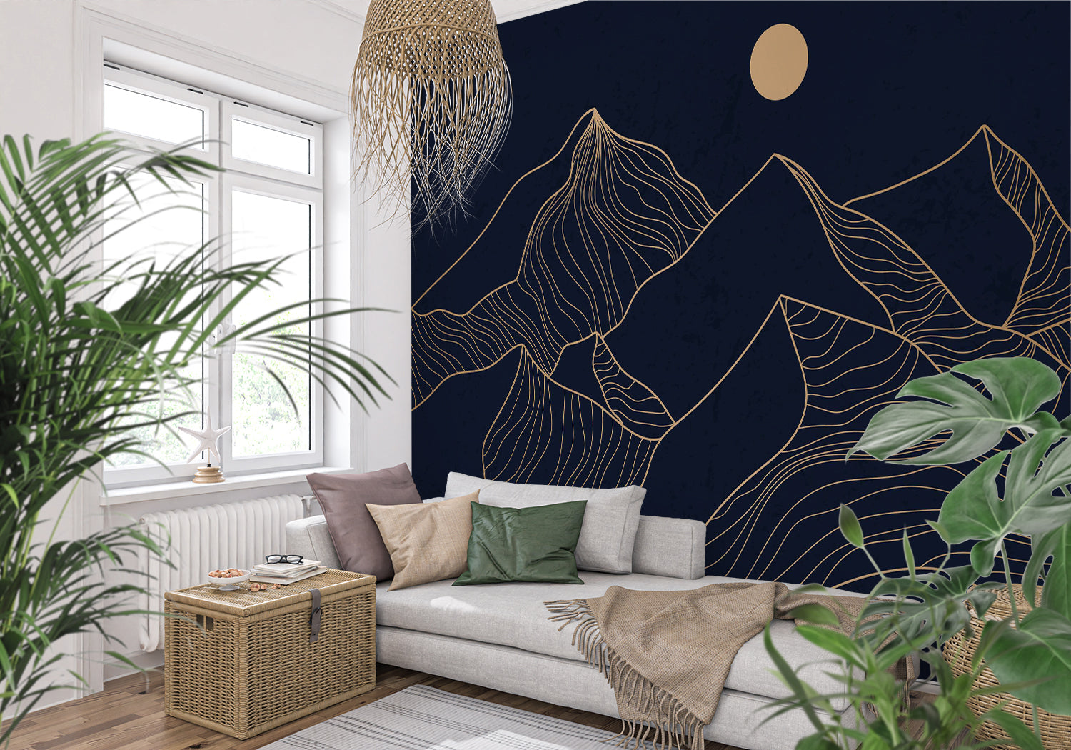 Papier Peint Chambre Montagne