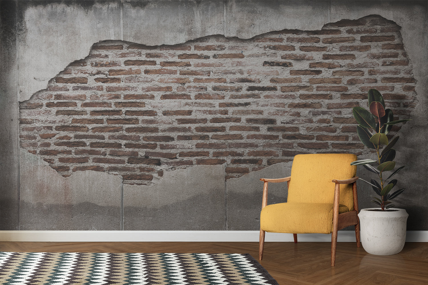 Papier Peint En Brique