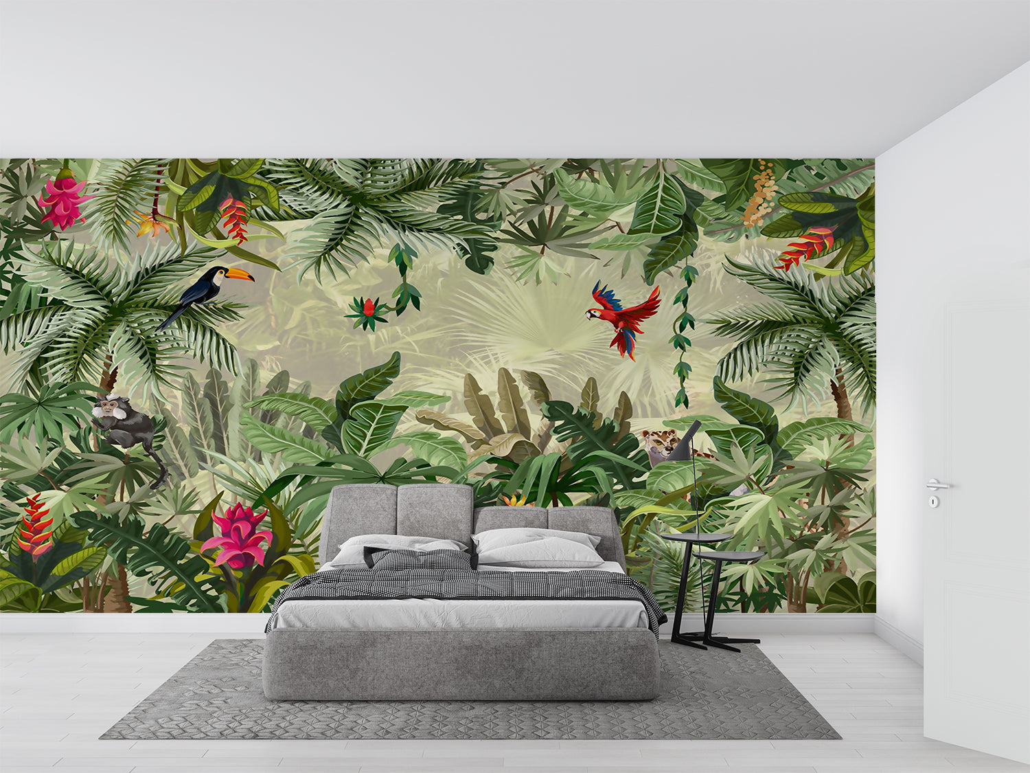 Papier Peint Foret Tropicale