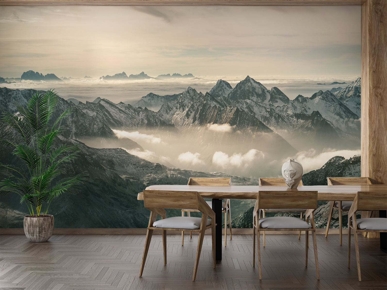 Papier Peint Montagne Panoramique