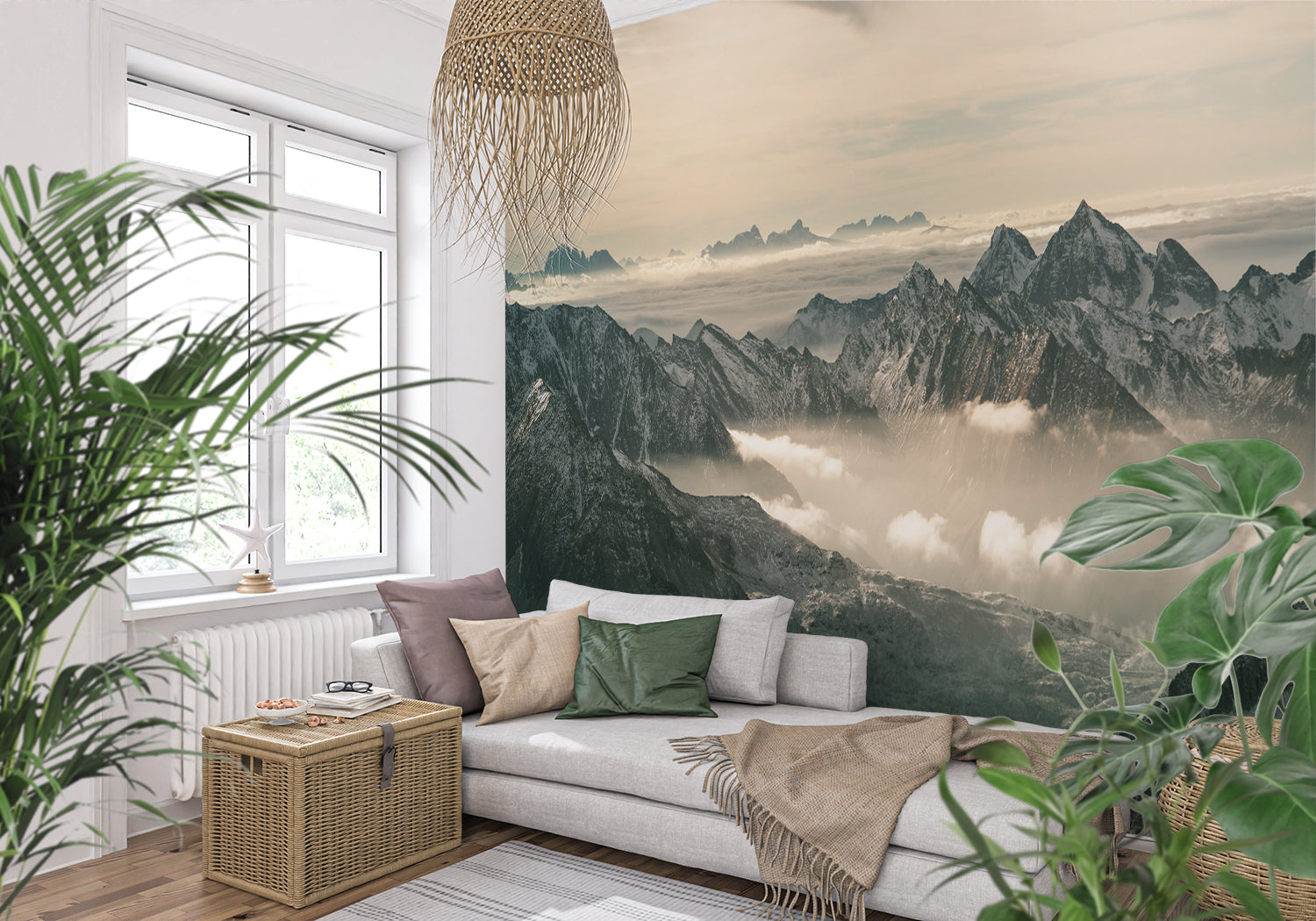 Papier Peint Montagne Panoramique