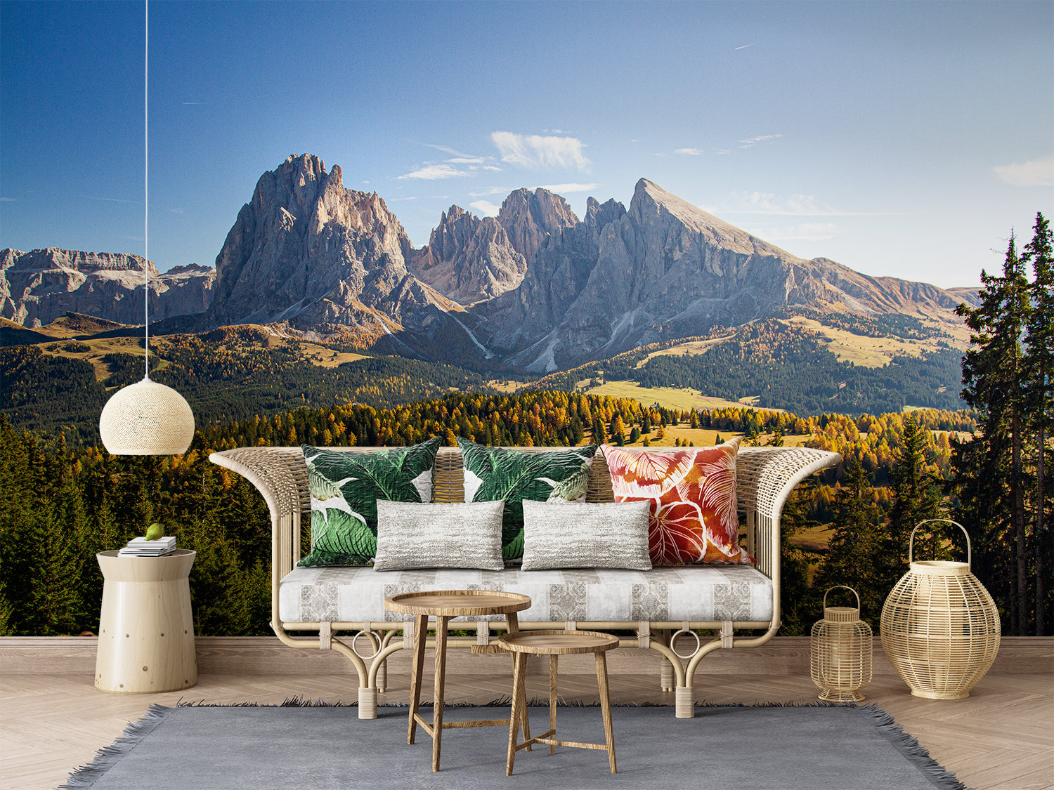 Papier Peint Montagnes