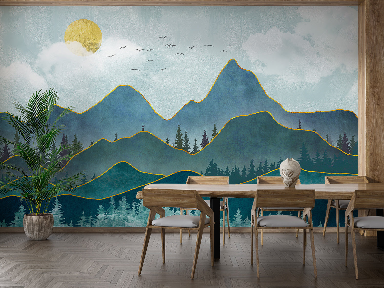 Papier Peint Mural Montagne