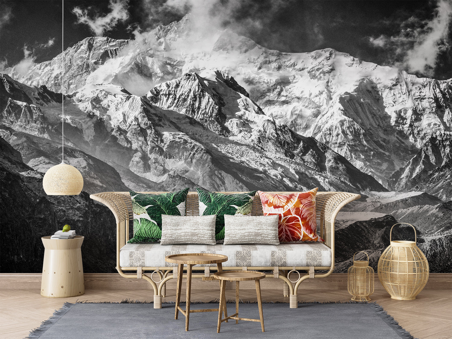 Papier Peint Panoramique Montagne