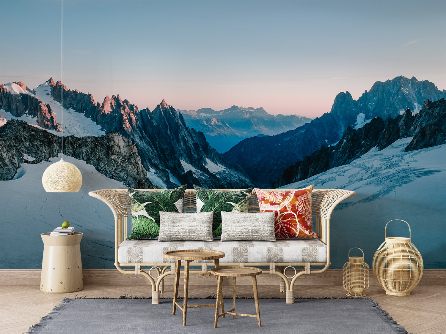 Papier Peint Paysage Montagne