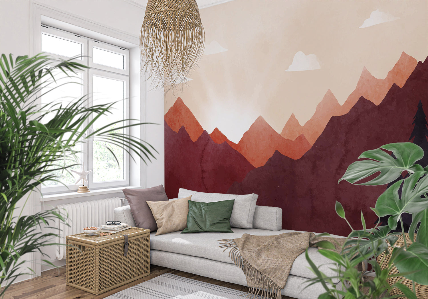 Papier Peint Pour Chalet Montagne