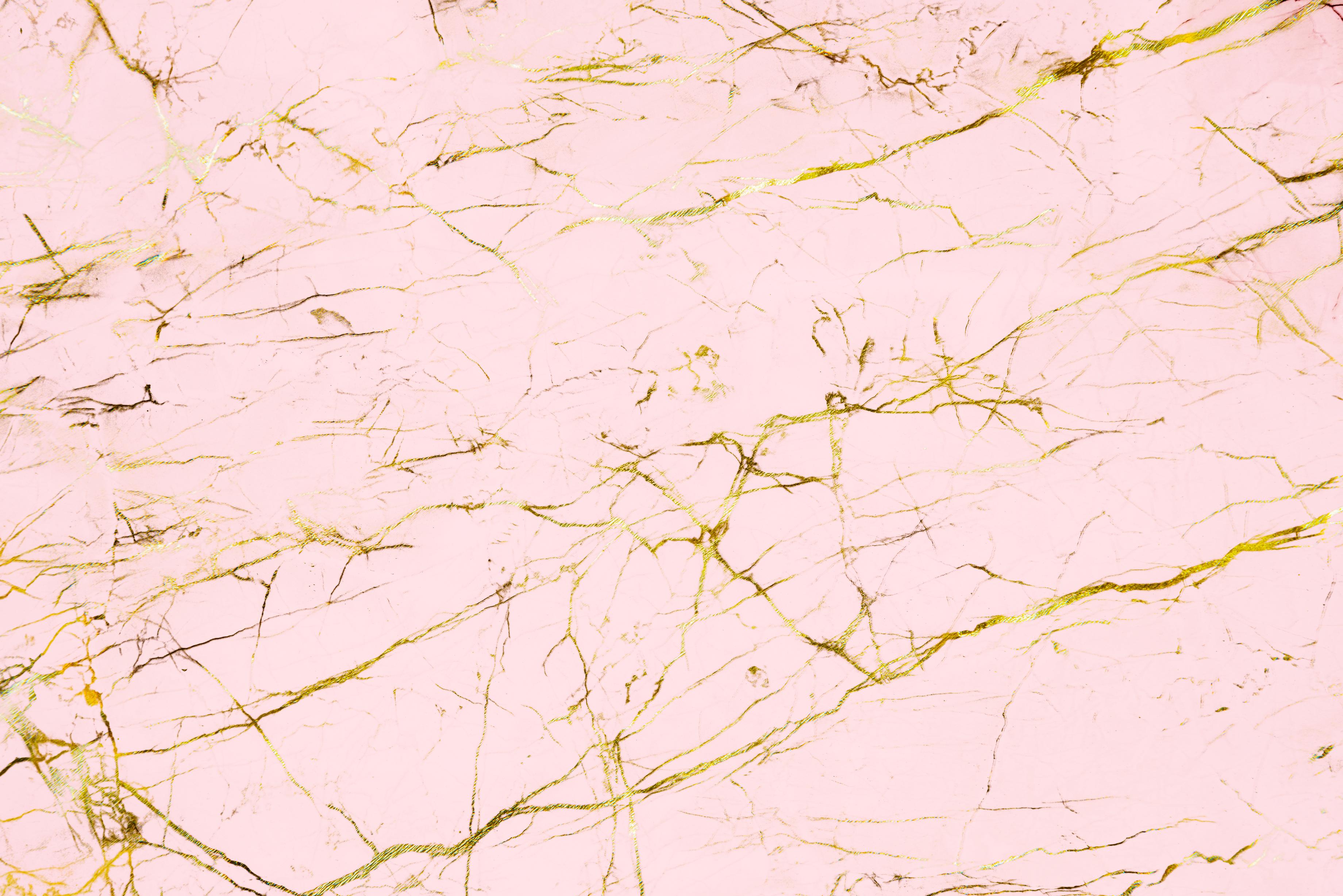 Roségoldene Marmortapete