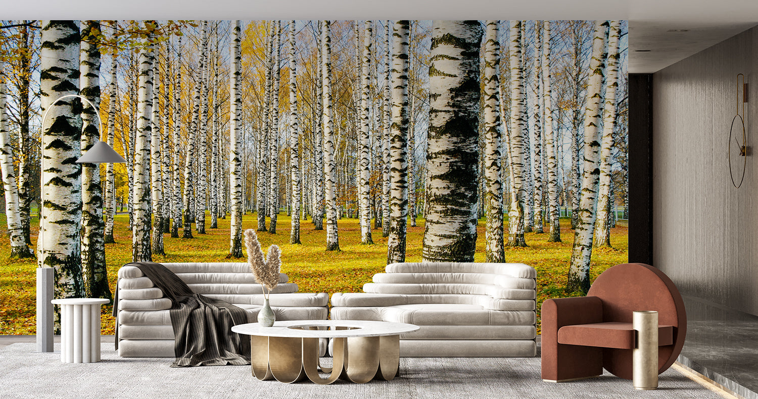 Papier Peint Trompe L’Oeil Foret