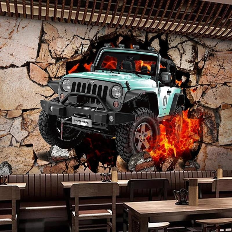 Auto-Tapeten-Poster