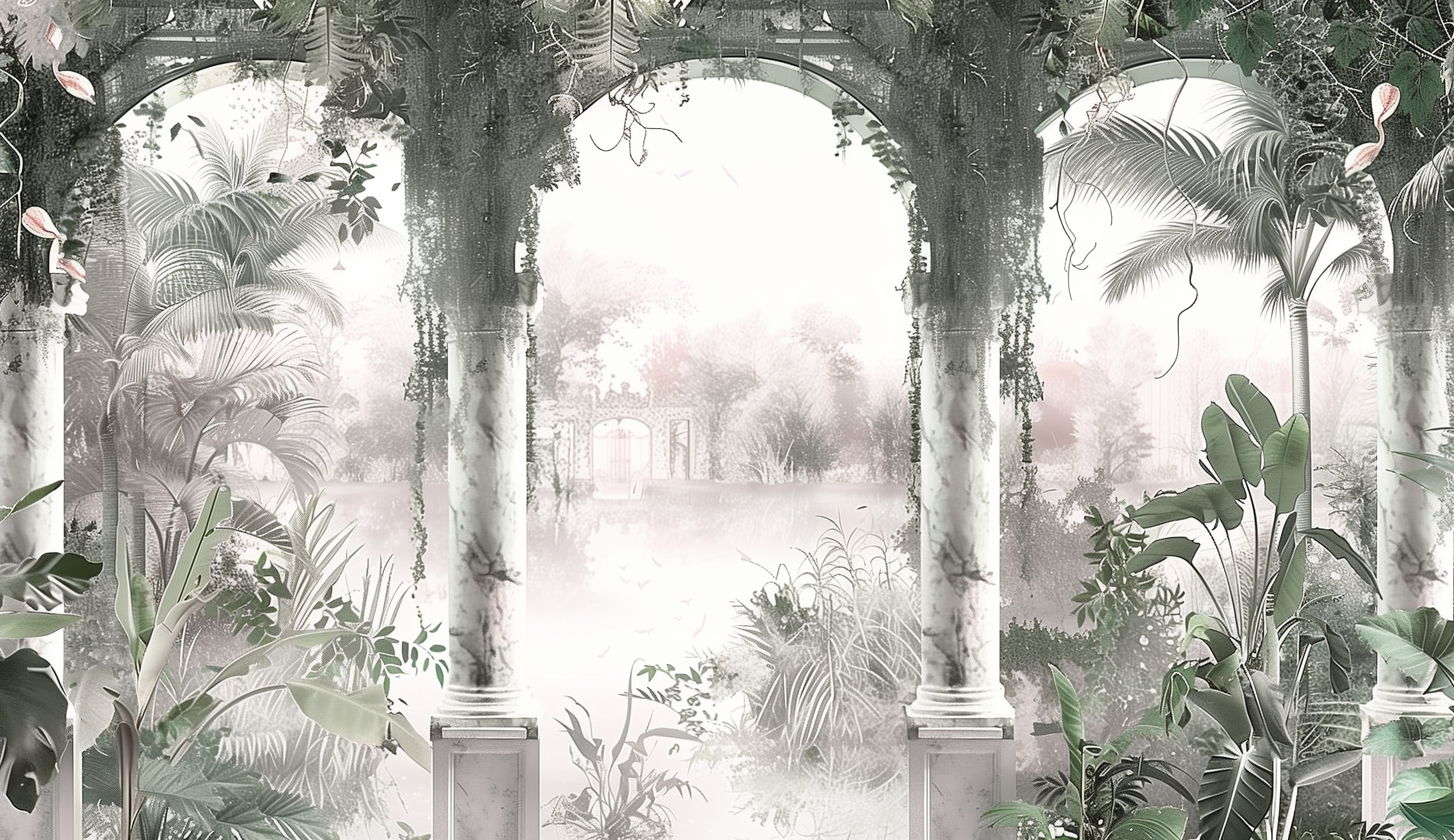 Papier Peint Chambre Ado Trompe l'Oeil