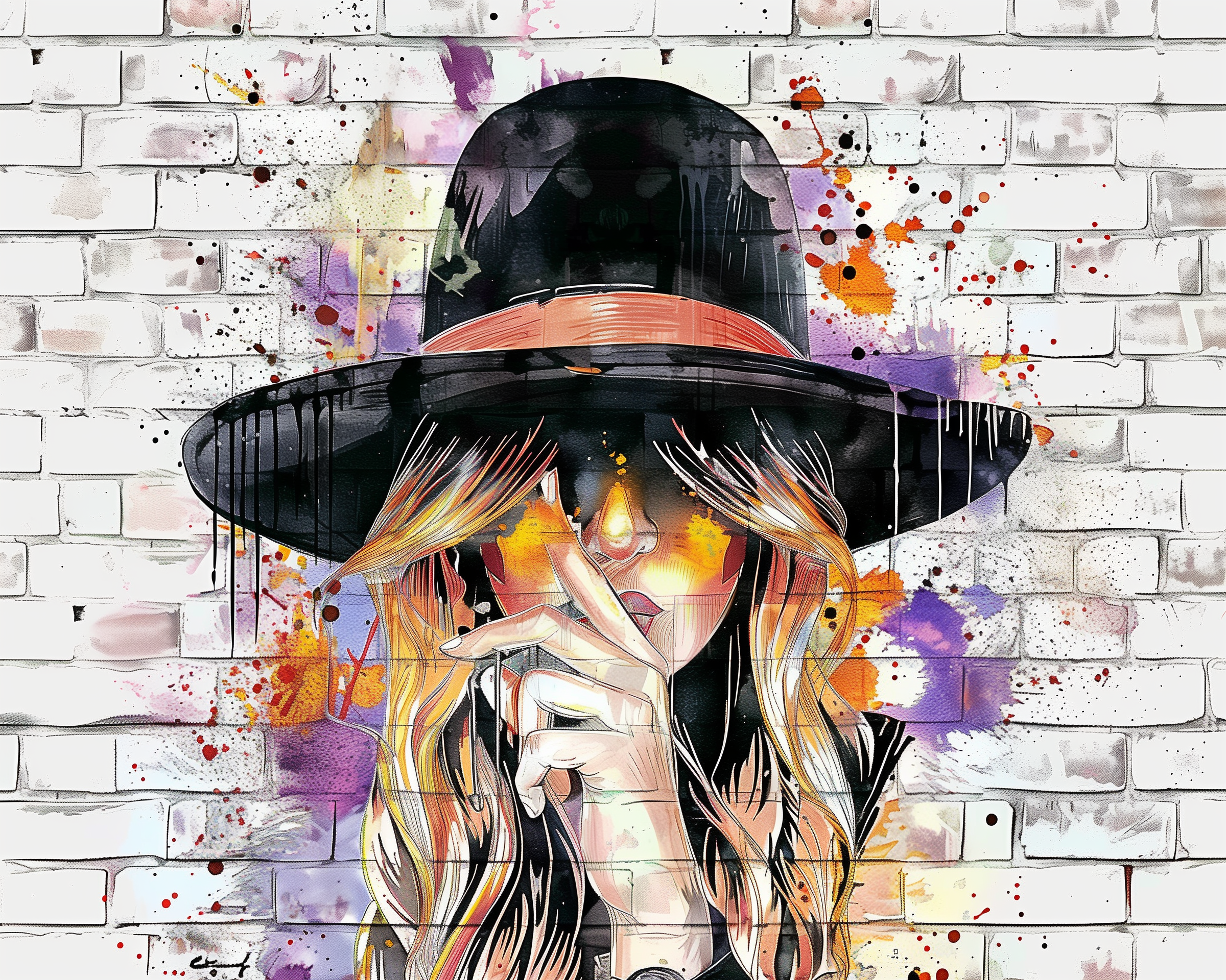 Trendy Teen Girl Wallpaper