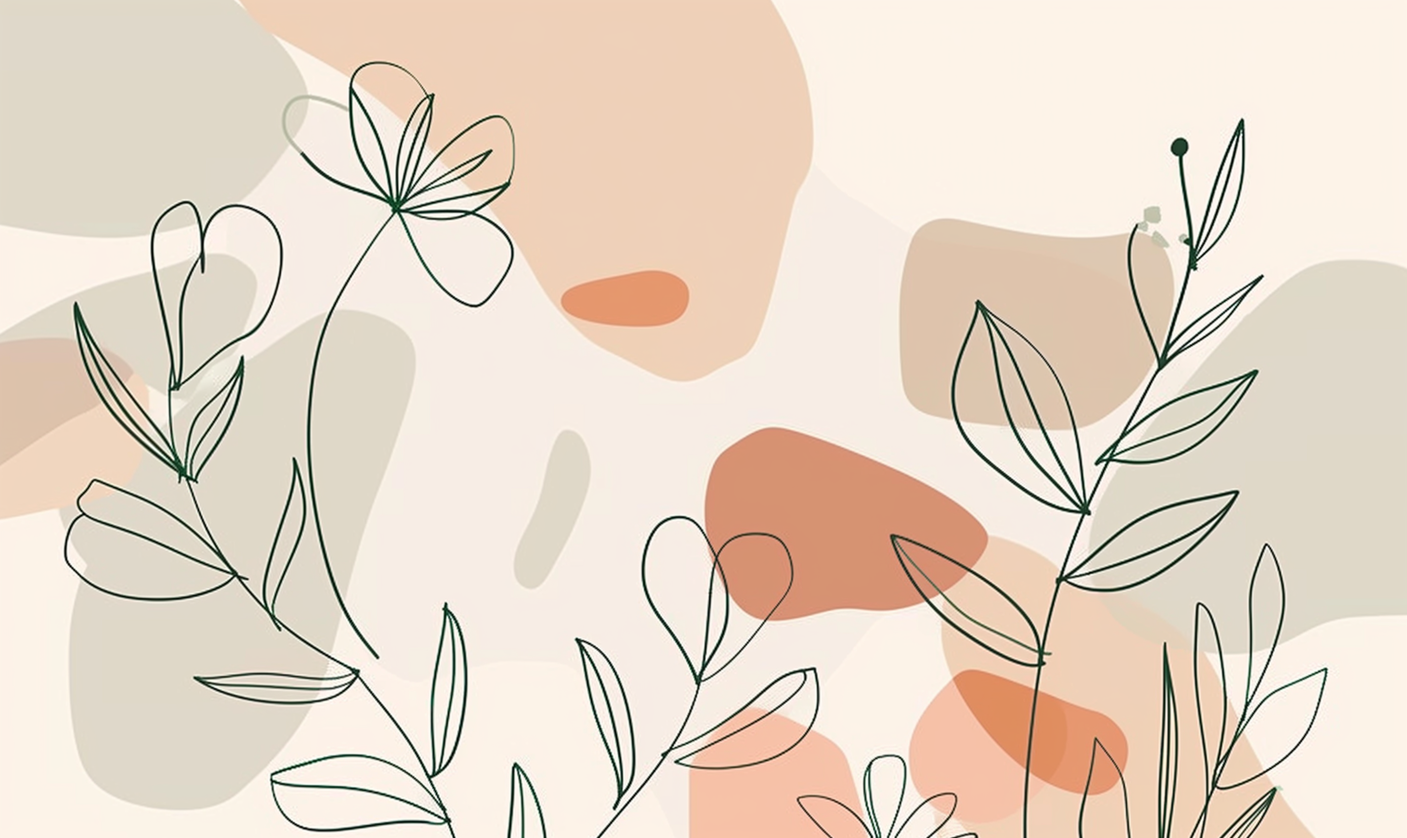 Papier Peint Nature Japandi