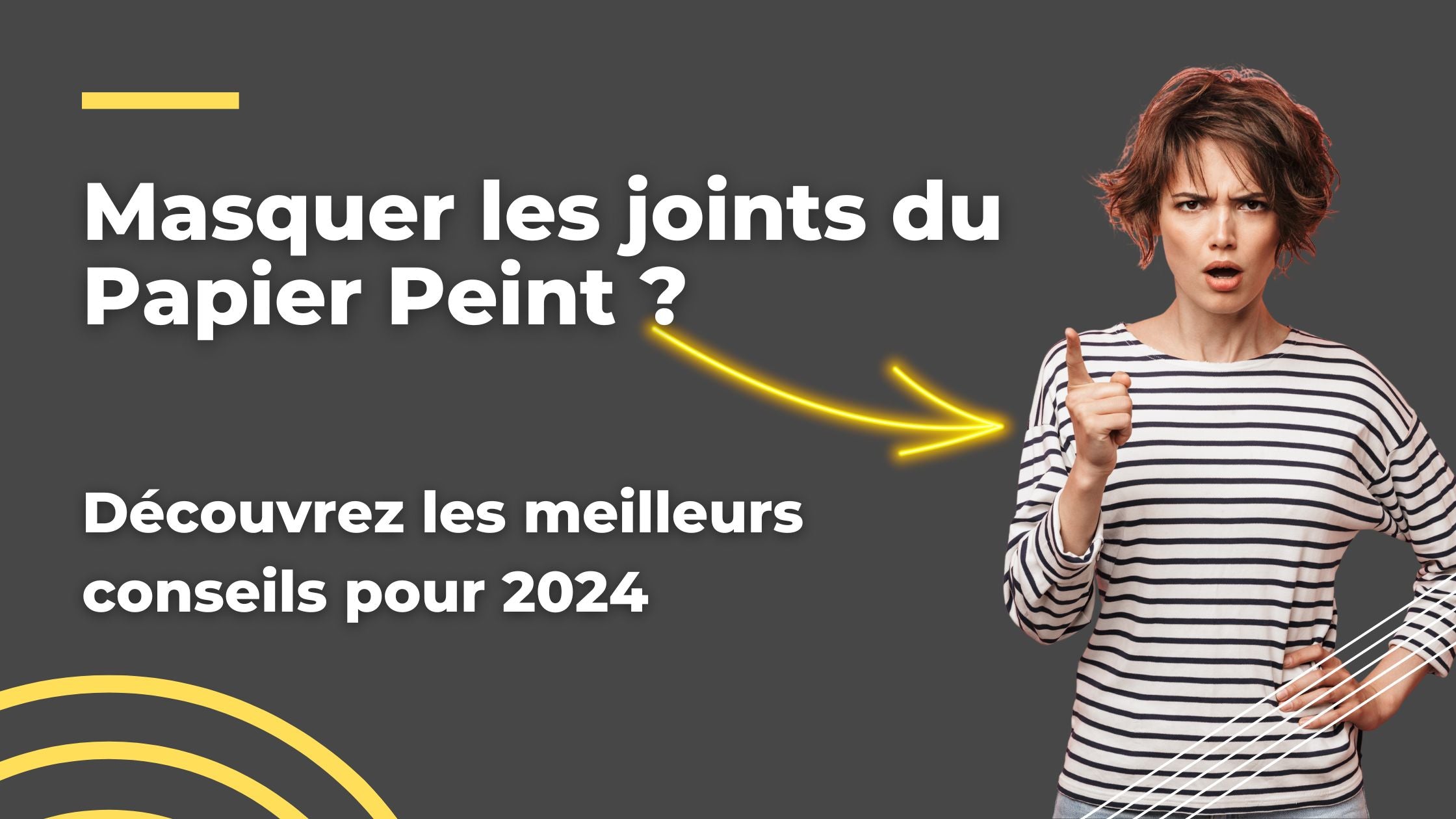 masquer joint papier peint