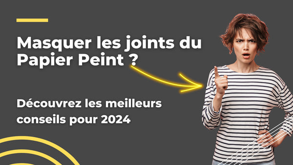 masquer joint papier peint