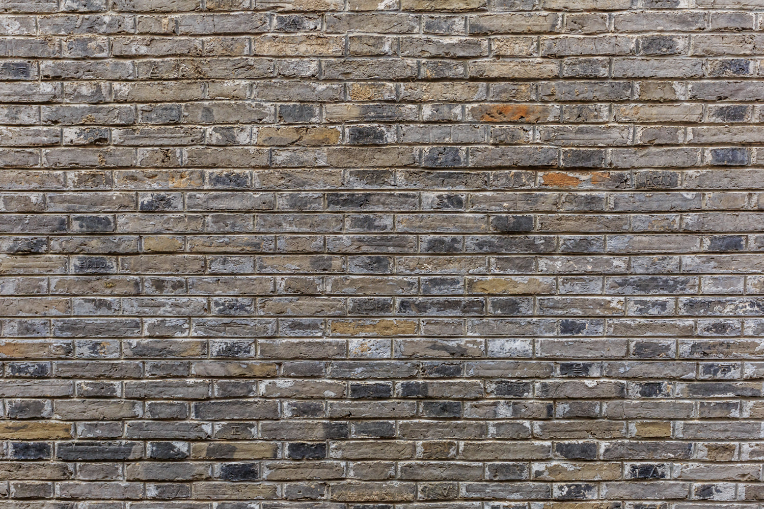 Relief brick wallpaper