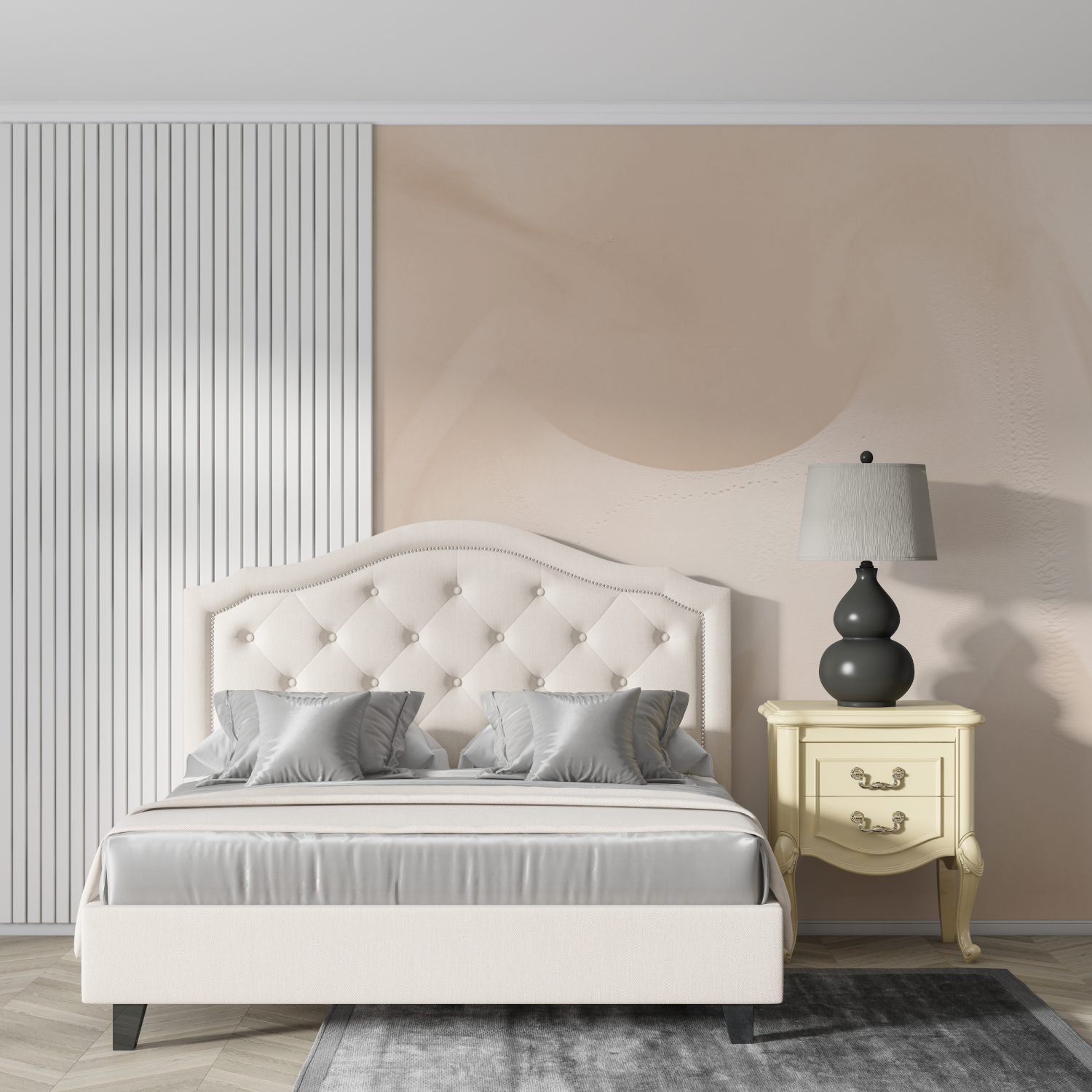 Papier peint de chambre cocooning design