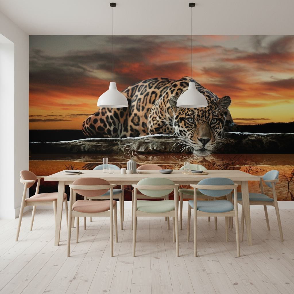 Papier Peint Léopard