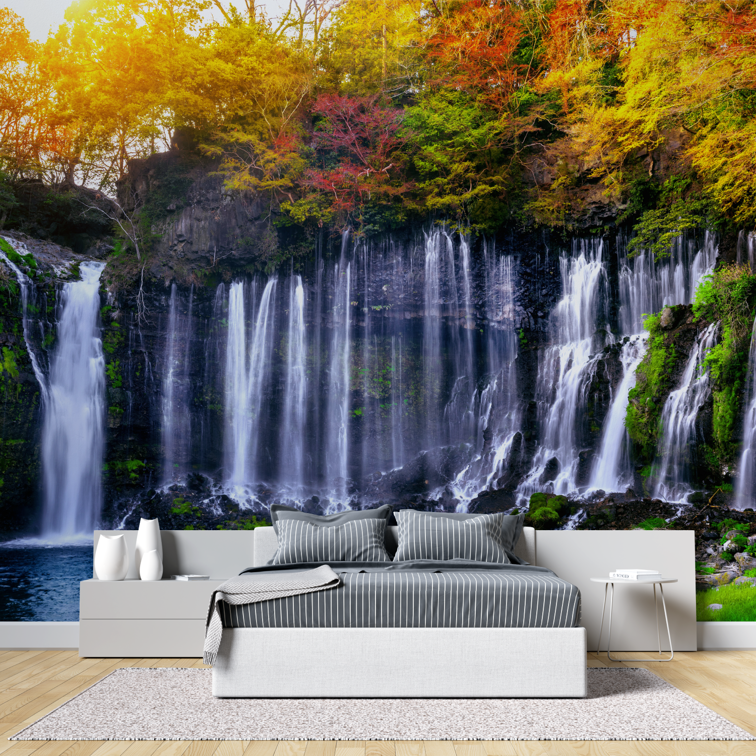 Zen waterval behang - Second Image