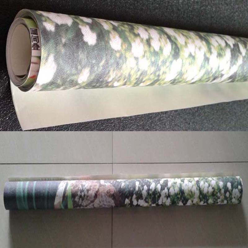 Custom Mural Wallpaper Home Decor Bamboo Stones Bedroom