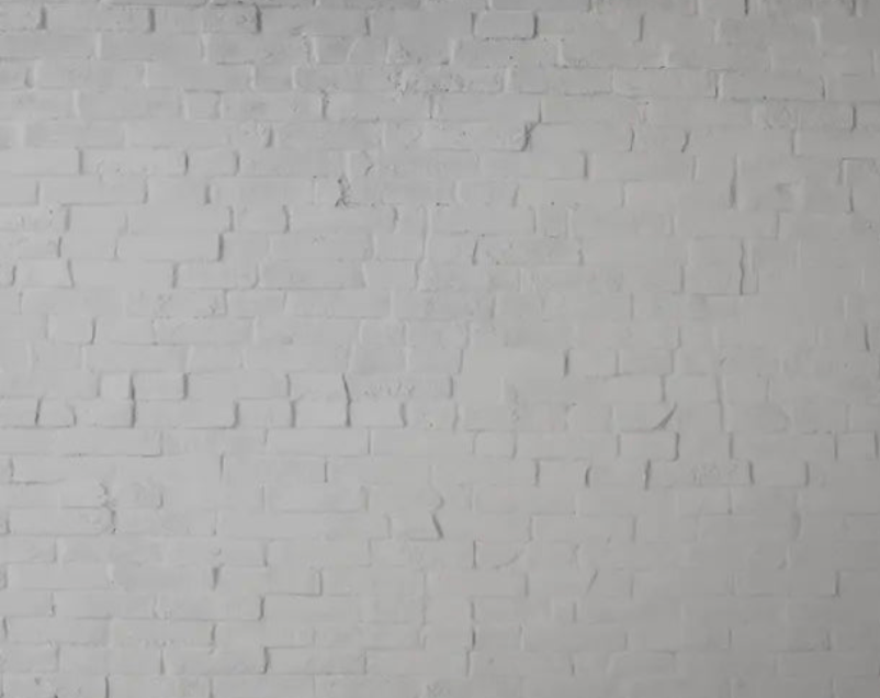 White brick wallpaper