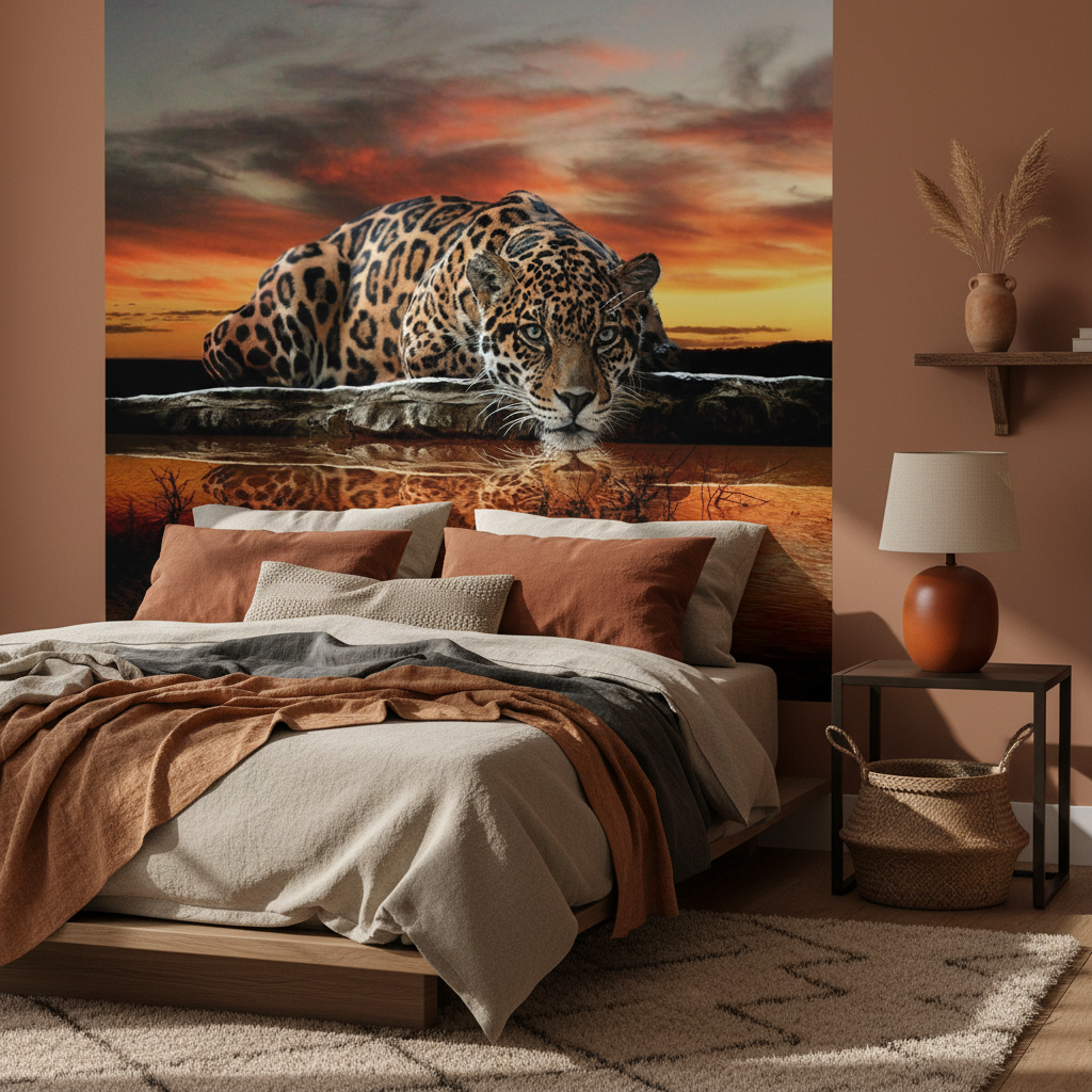 Papier Peint Léopard