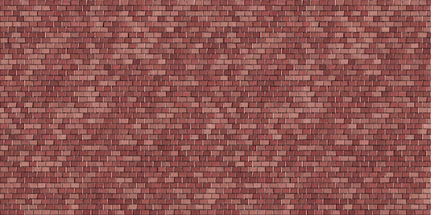 Red brick wallpaper room