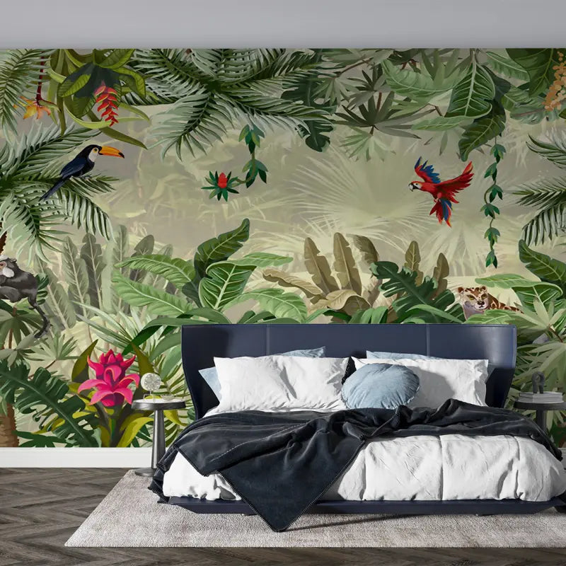 Jungle Papier Peint Feuillage