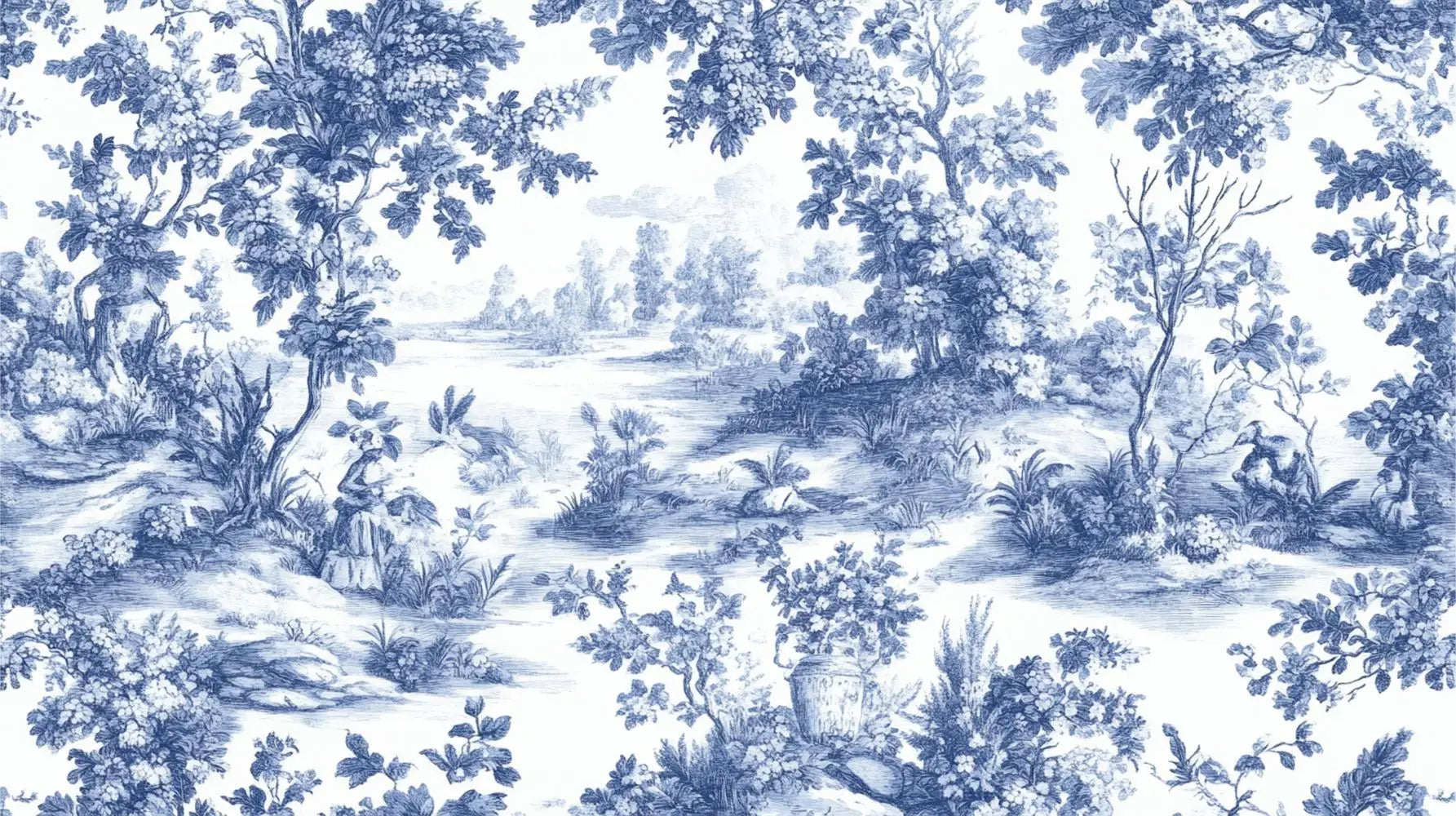 Blue tree wallpaper