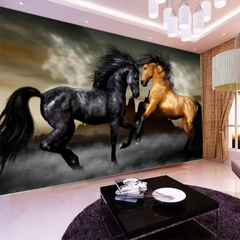 Behang met paarden - Second Image