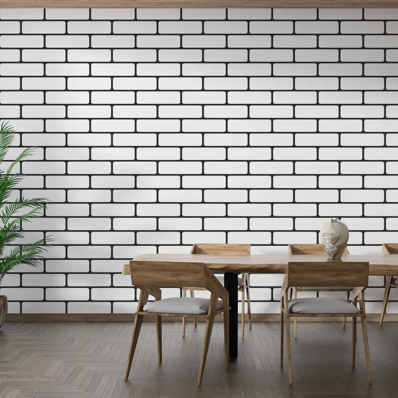 Brick Bathroom Wallpaper - Second Image