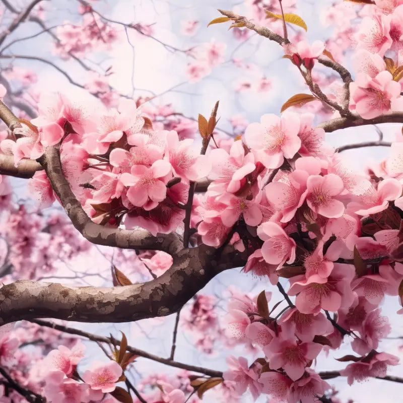 Papier Peint Cerisier En Fleurs