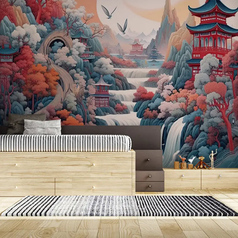 Papier Peint Chambre Japonais