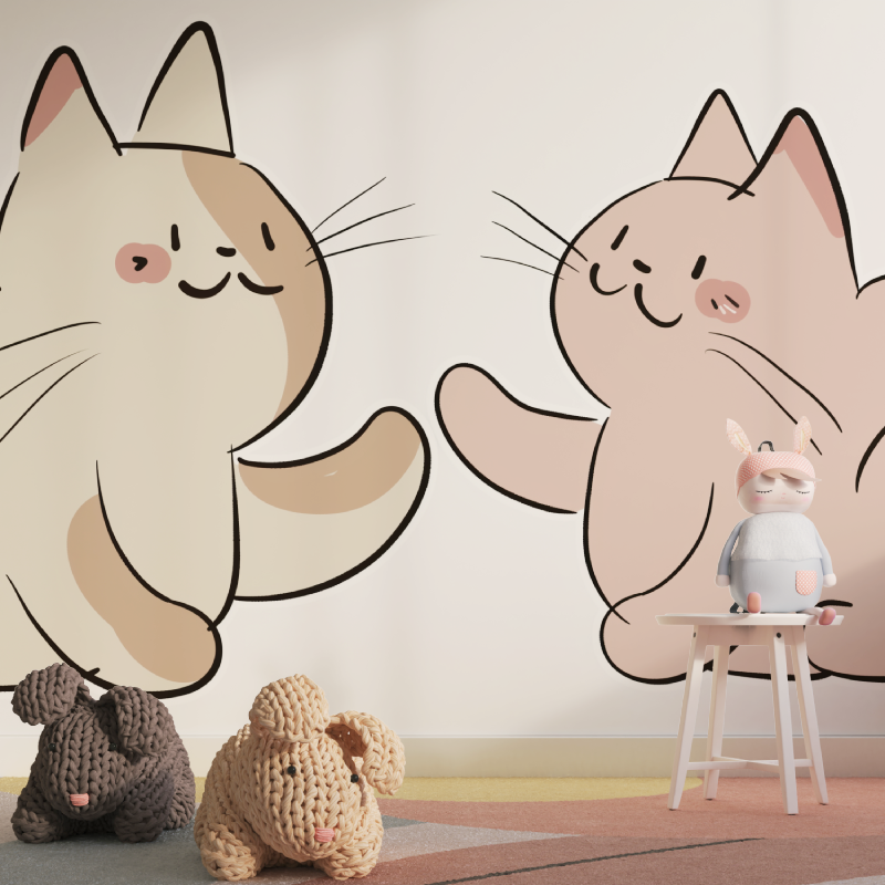 Children's Cat Wallpaper