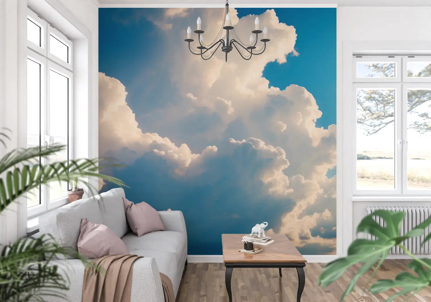 Papier Peint Ciel Nuage - tapisserie