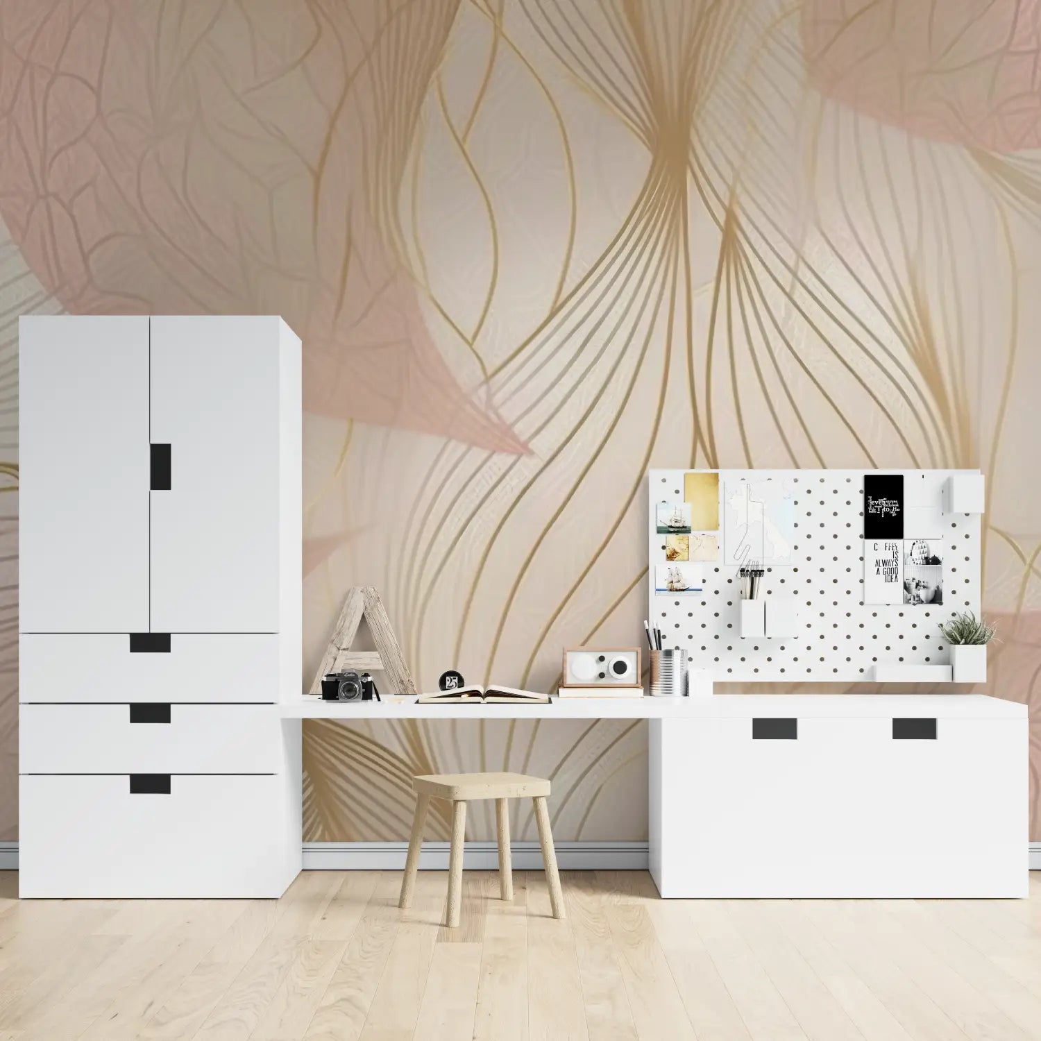 Papier Peint Enfant Luxe - chambre garçon lit