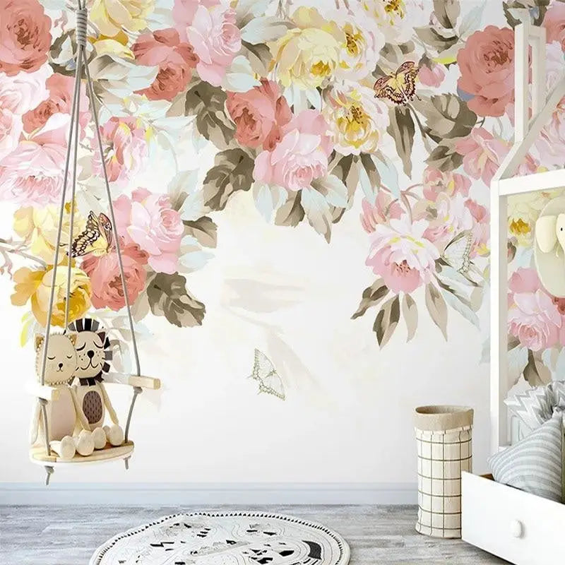 Baby Room Flower Wallpaper - Second Image