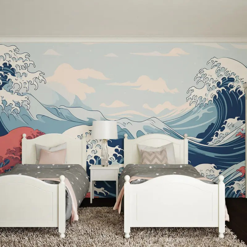 Papier Peint La Vague Hokusai - Second Image