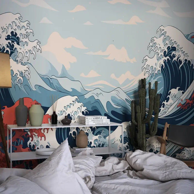 Papier Peint La Vague Hokusai - Second Image