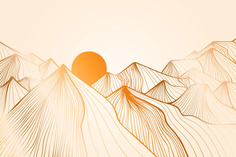 Papier Peint Montagne Design