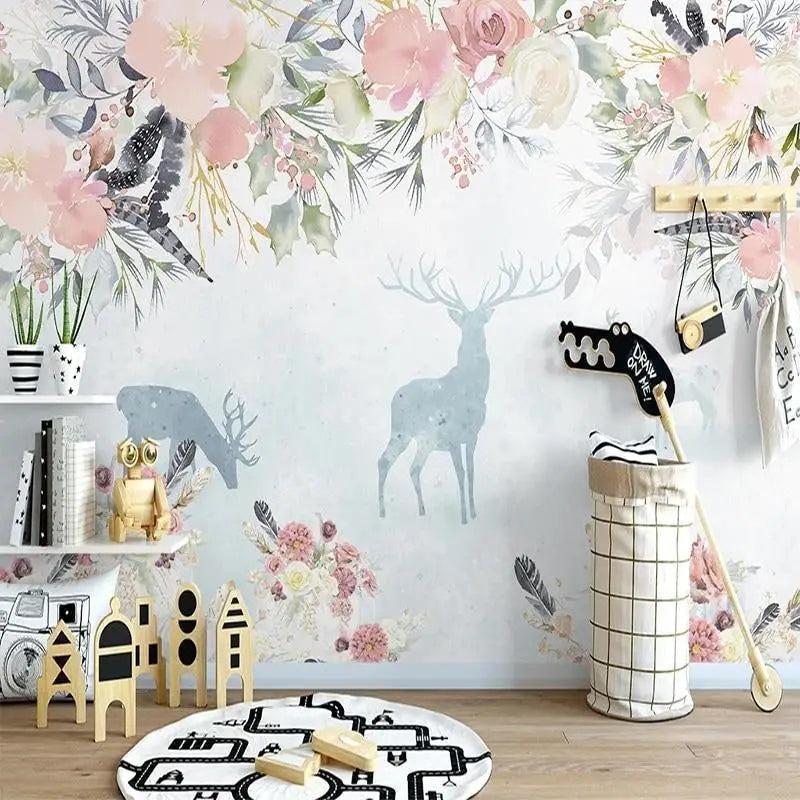 Flower Mural Wallpaper - Second Image