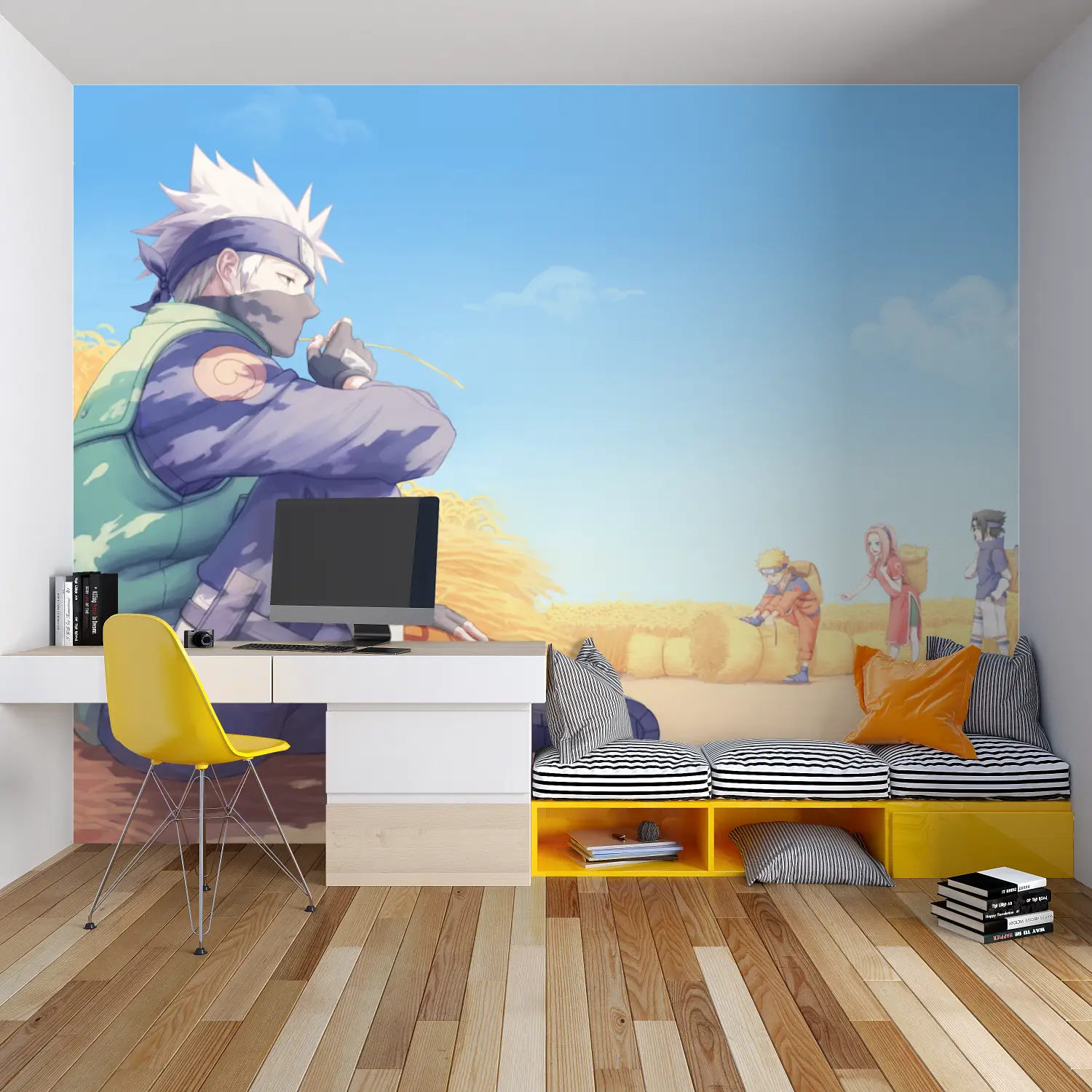 Papier Peint Naruto Kakashi Chill - Second Image