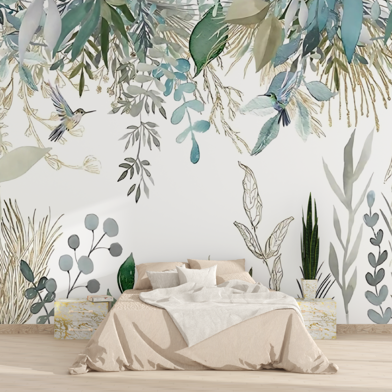 Scandinavisch natuurlijk behang