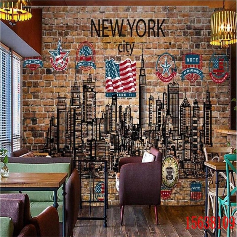 Papier Peint New York Brique