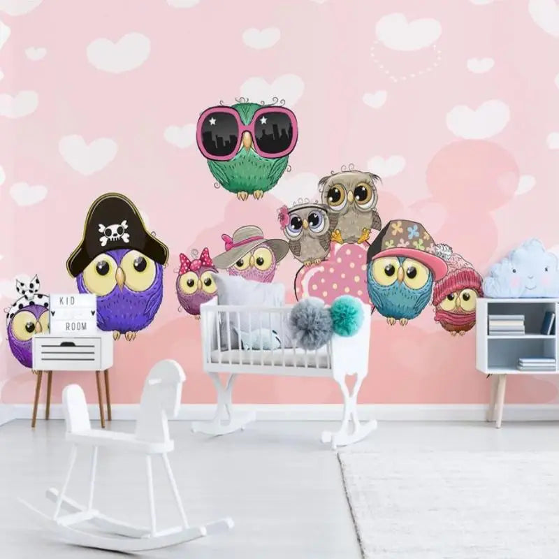 Papier Peint Oiseaux Hibou